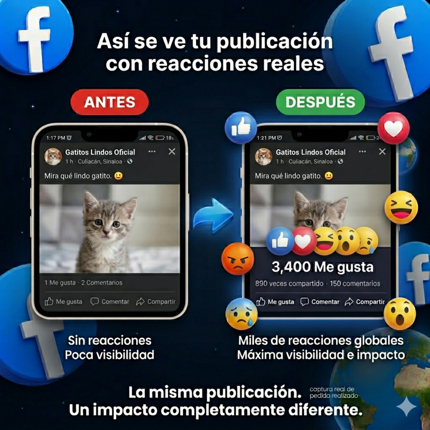 FB Reacciones Internacionales 🌎
