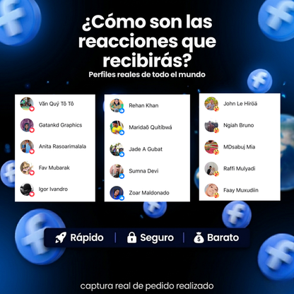 FB Reacciones Internacionales 🌎