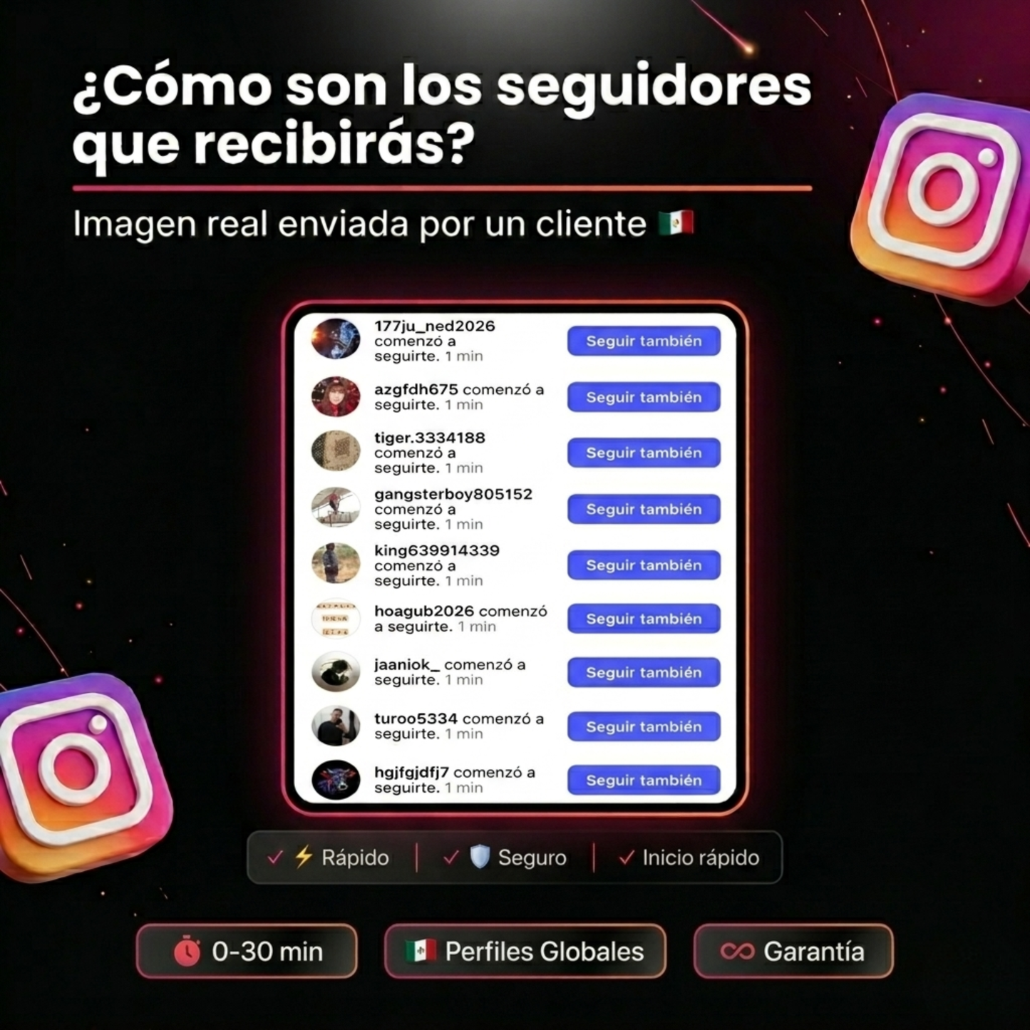 IG Seguidores Internacionales 🌍