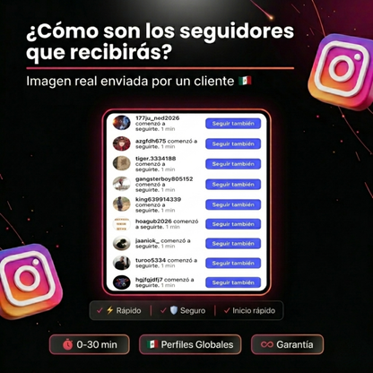 IG Seguidores Internacionales 🌍