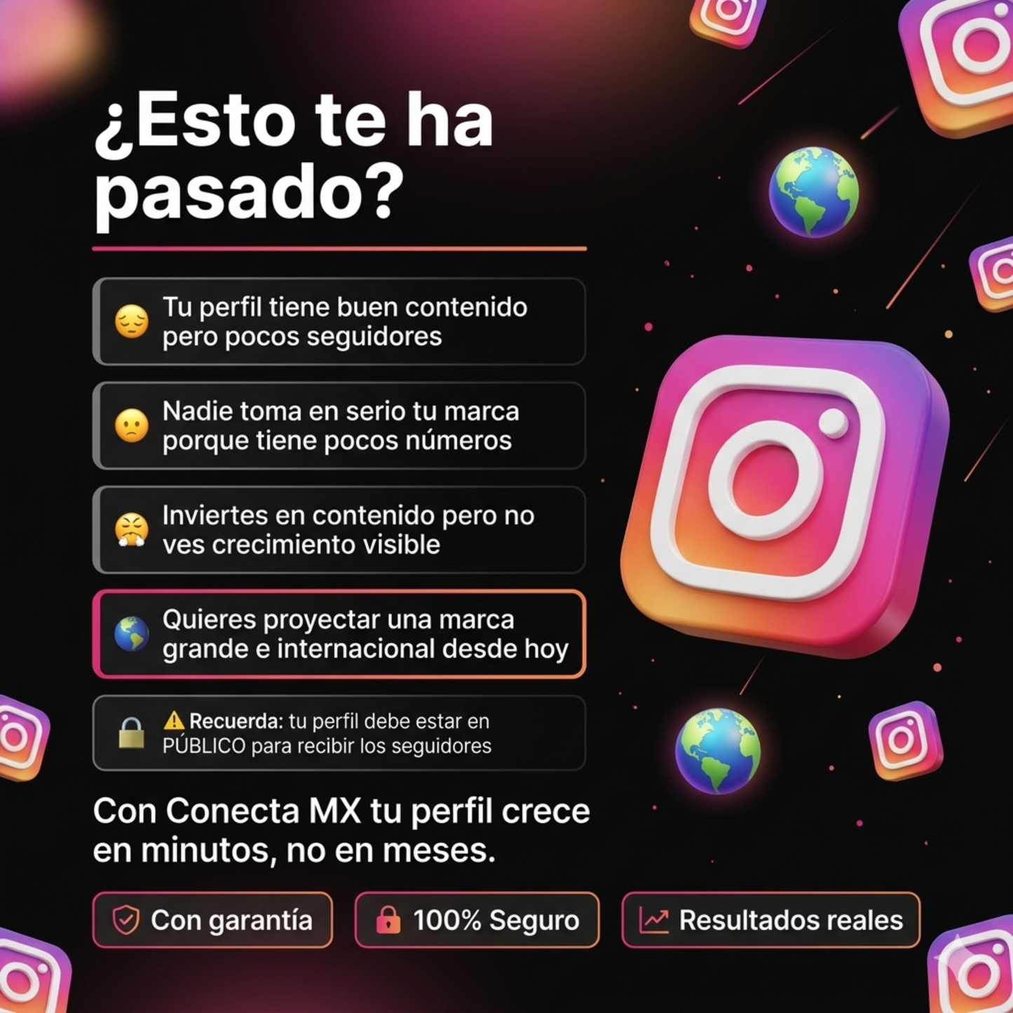 IG Seguidores Internacionales 🌍