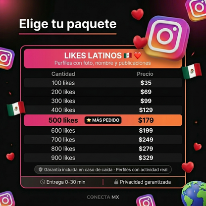 IG Likes Latinos 🇲🇽