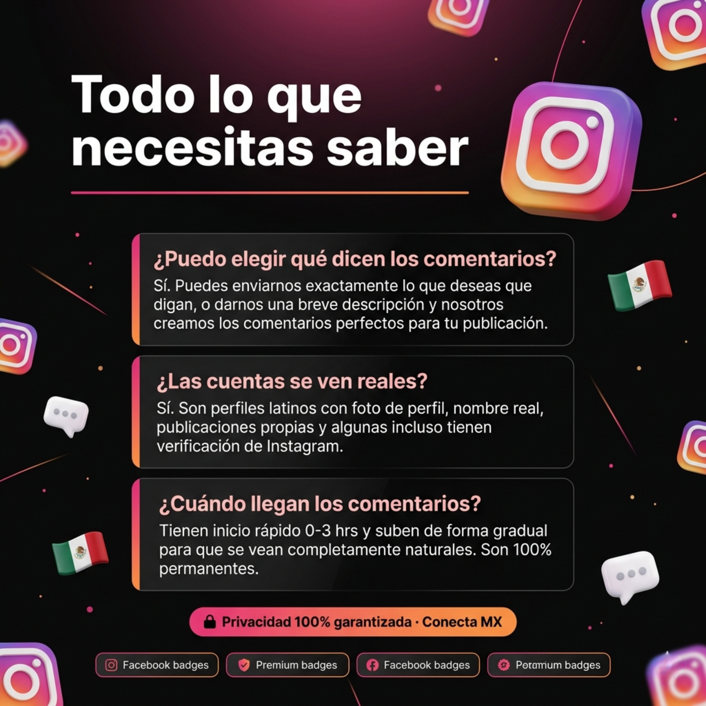 IG Comentarios Personalizados Latinos🇲🇽