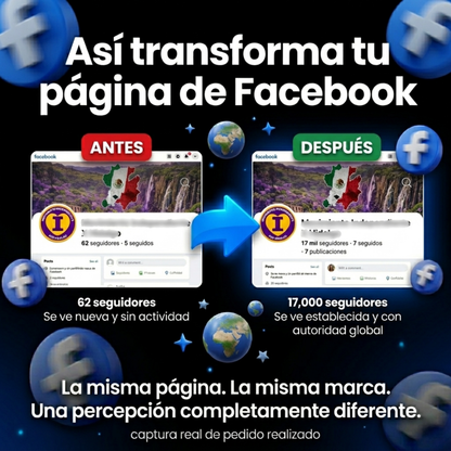 FB Seguidores Internacionales 🌍