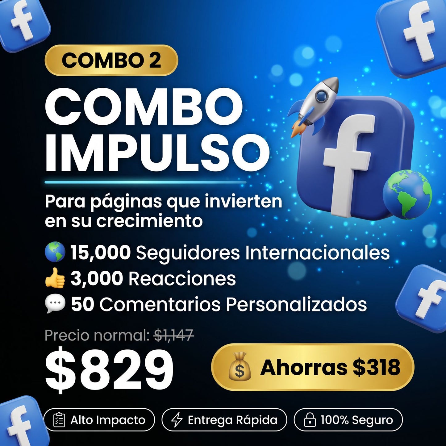 Combo Impulso - FB 🏆