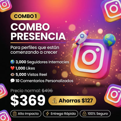 Combo Presencia - IG 👑