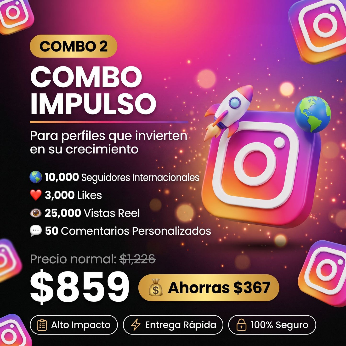 Combo Impulso - IG 🏆