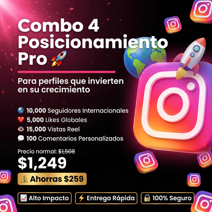 Combo Posicionamiento Pro - IG 🏆