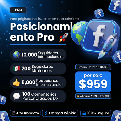 Combo Posicionamiento Pro - FB 🏆