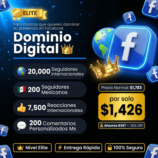 Combo Dominio Digital - FB 👑